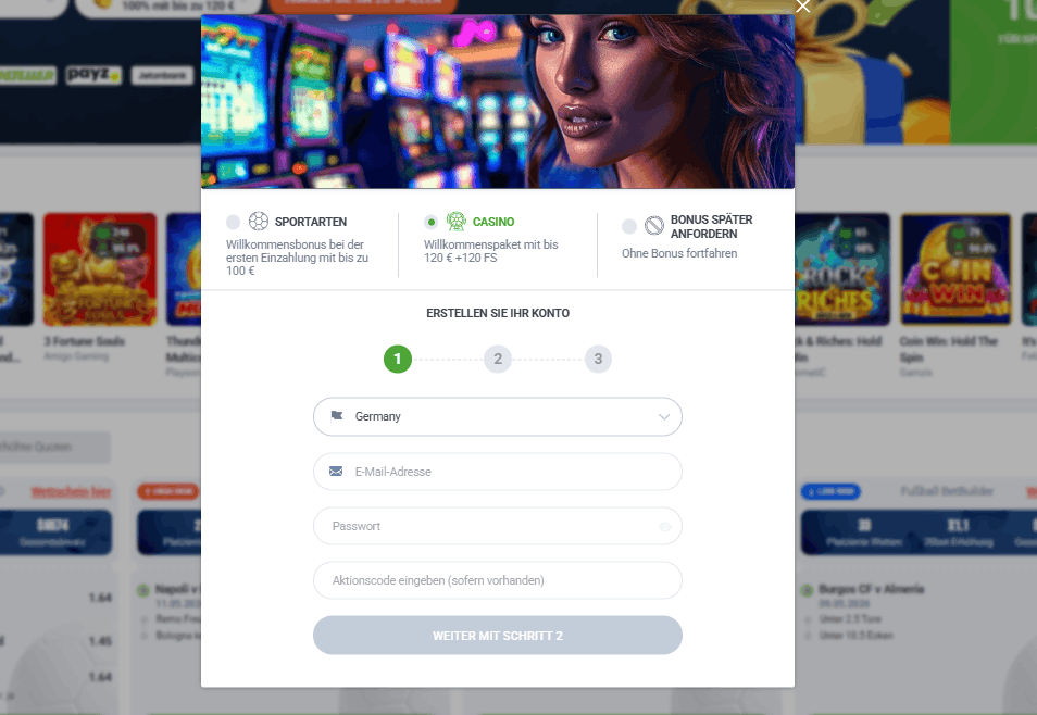 Uncrossable Rush en 20bet – Registro paso a paso