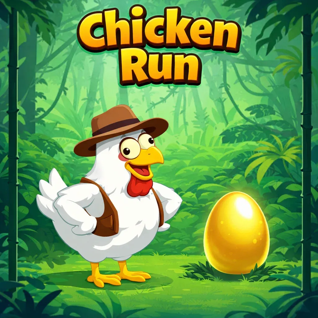 Chicken Run - juego crash de PoggiPlay, similar a Uncrossable Rush